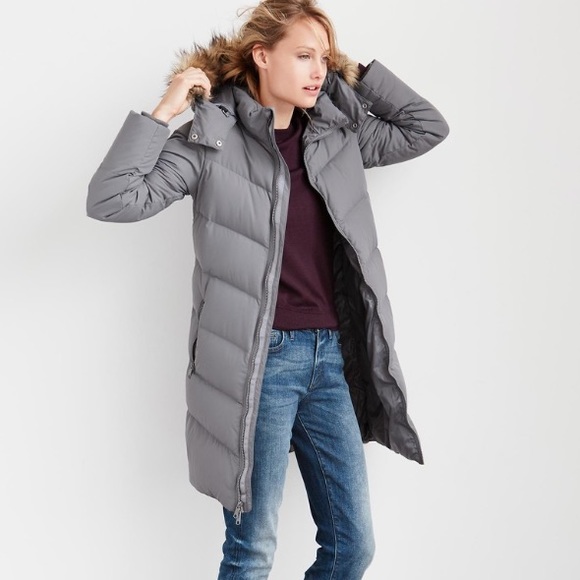 gap grey jacket
